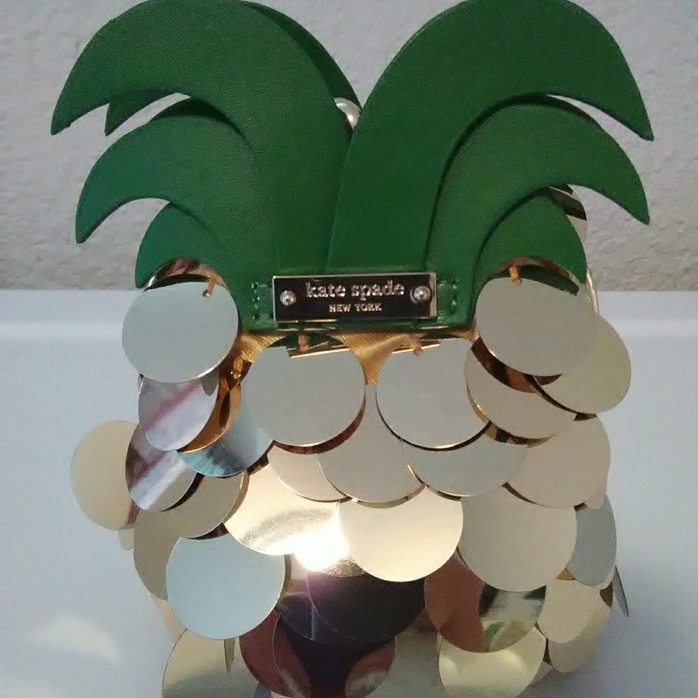 Kate Spade By the Pool Pineapple Coin Purse